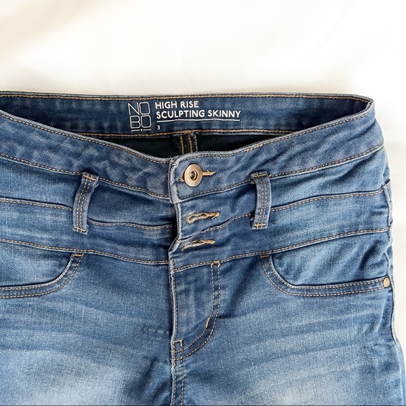 NOBO HIGH RISE SCULPTING SKINNY JEANS - Picture 3 of 5